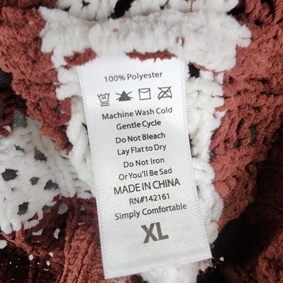 Womens LuLaRoe Open Knit Mariah Sweater Multicolor Striped Long Sleeve Size XL - Picture 7 of 11